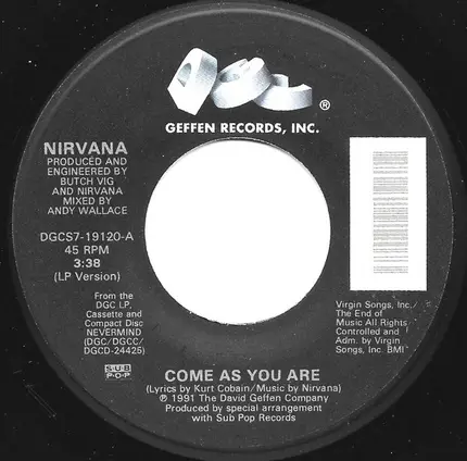 Freddy Filter ,Vs Nirvana , Sex Pistols - Come As You Are