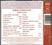 CD - Nirse González - Guitar Recital