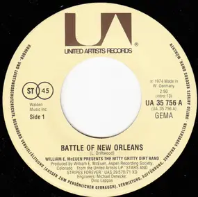 The Nitty Gritty Dirt Band - Battle Of New Orleans