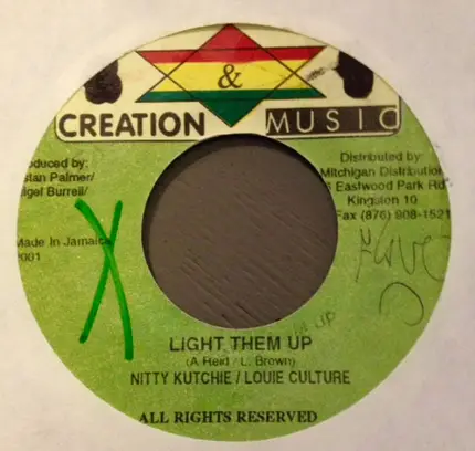 Nitty Kutchie / Louie Culture - Light Them Up