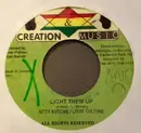 7inch Vinyl Single - Nitty Kutchie / Louie Culture - Light Them Up - Green Labels