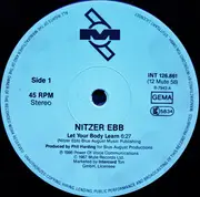 12inch Vinyl Single - Nitzer Ebb - Let Your Body Learn