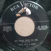 7inch Vinyl Single - 'Nita, Rita & Ruby - Losin' My Baby Again / My Man True To Me