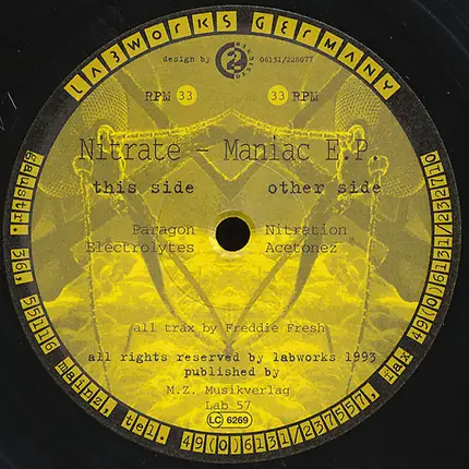 Nitrate - Maniac E.P.