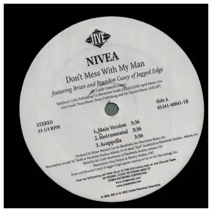 Nivea - Don't Mess With My Man / Problems