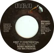 7inch Vinyl Single - Nona Hendryx - Keep It Confidential