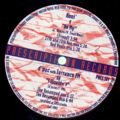 Noni / D'Pac With Terrance FM - Be My / I Wouldn't