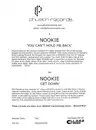 12inch Vinyl Single - Nookie - You Can't Hold Me Back / Get Down - Promo