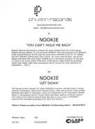 Nookie - You Can't Hold Me Back / Get Down