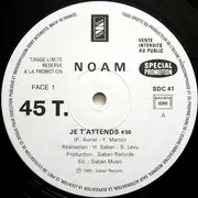 12inch Vinyl Single - Noam - Je T'Attends