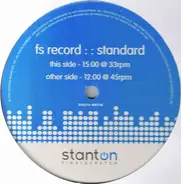 Scratch Noises Sampler - Stanton Final Scratch Control Record Standard Version