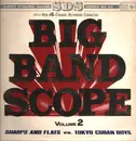 LP - Nobuo Hara and His Sharps & Flats Versus The Tokyo Cuban Boys - Big Band Scope Volume 2 - Gatefold