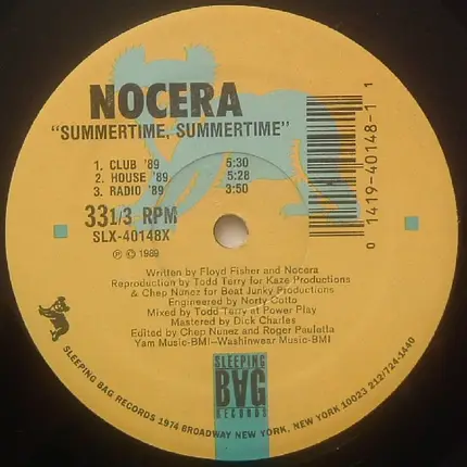 Nocera - Summertime, Summertime ('89 Remix)