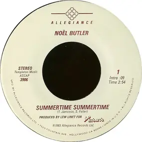 Noël Butler - Summertime Summertime