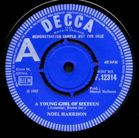 Noel Harrison - A Young Girl Of Sixteen