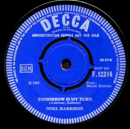 Noel Harrison - A Young Girl Of Sixteen