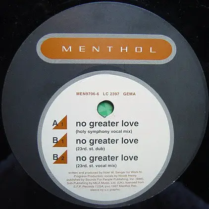 Noel W. Sanger - No Greater Love
