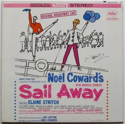 Noël Coward , Elaine Stritch - Sail Away - Original Broadway Cast