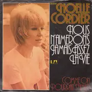 7inch Vinyl Single - Noëlle Cordier - Nous N'aimerons Jamais Assez La Vie