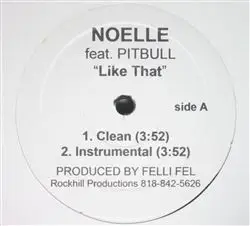 Noelle feat. Pitbull - Like That