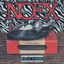 12inch Vinyl Single - Nofx - Half Album - EP, Ltd Ed, Single Sided, Cream With Red Blob