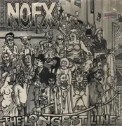 12inch Vinyl Single - Nofx - The Longest Line - Grey/Pink Vinyl, incl. insert