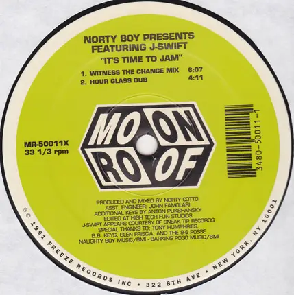 Norty Boy - It's Time To Jam / How I Feel