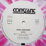 12inch Vinyl Single - Nora Serafino - Vaya Con Dios - Pink White Marbled
