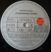 LP - Norbert Kainz - A Komisches Gefühl