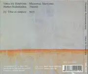 CD - Norbert Rodenkirchen - Tibia Ex Tempore - Digipak
