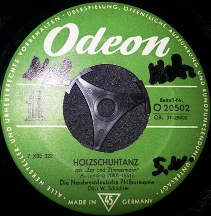 Nordwestdeutsche Philharmonie - Holzschuhtanz / Intermezzo Und Barcarole