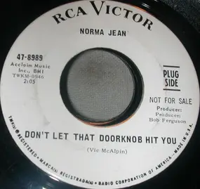 Norma Jean - Don't Let That Doorknob Hit You