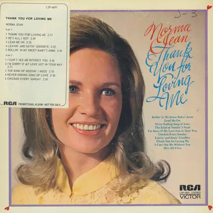 Norma Jean - Thank You for Loving Me