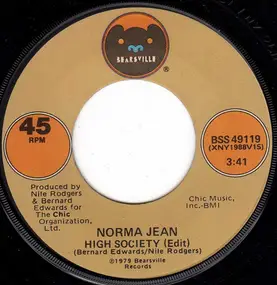 Norma Jean Wright - High Society / Hold Me Lonely Boy