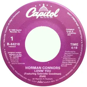 Norman Connors Featuring Gabrielle Goodman - Lovin' You (Edit) / You're My One And Only Love (7' Edit)