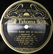 LP - Norman Blake - Live At McCabe's