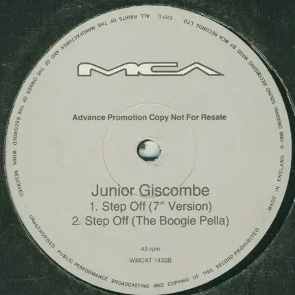 Norman Giscombe Jr. - Step Off