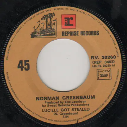 Norman Greenbaum - Lucille Got Stealed