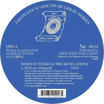 Norman Weeks & The Revelations - Hold On