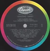 LP - Norman Wisdom , Louise Troy , George Rose - Walking Happy (Original Broadway Cast Recording)
