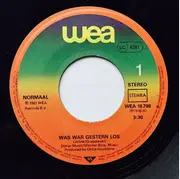 7inch Vinyl Single - Normaal - Was War Gestern Los