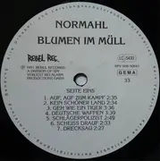 LP - Normahl - Blumen Im Müll