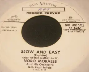 Noro Morales & His Orchestra - Slow And Easy (Espinita) / Tropical Merengue (Anamecer Tropical)