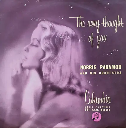 Norrie Paramor And His Orchestra - The Very Thought Of You