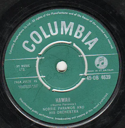 Norrie Paramor And His Orchestra - Spanish Harlem