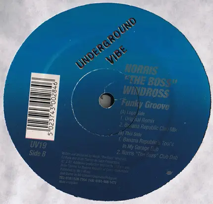 Norris 'The Boss' Windross - Funky Groove