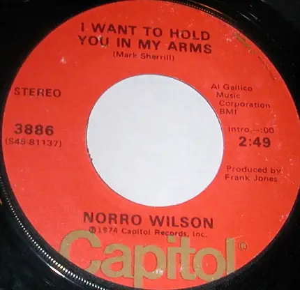 Norro Wilson - Loneliness (Can Break A Good Man Down)