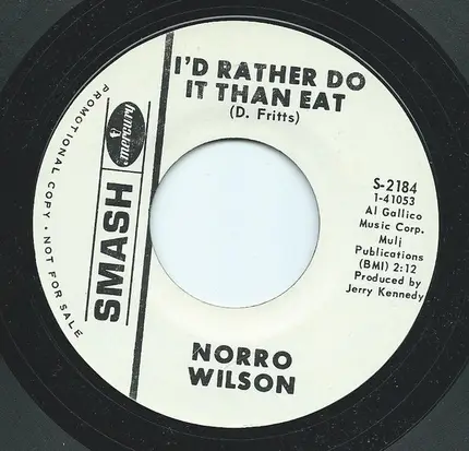 Norro Wilson - Sunset And Vine