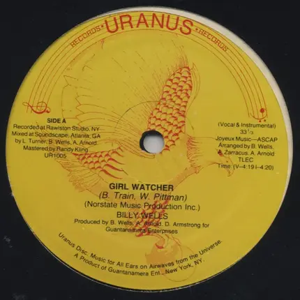 Norstate Music Production Inc. / Billy Wells - Girl Watcher / Without Your Love