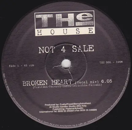 Not 4 Sale - Broken Heart
